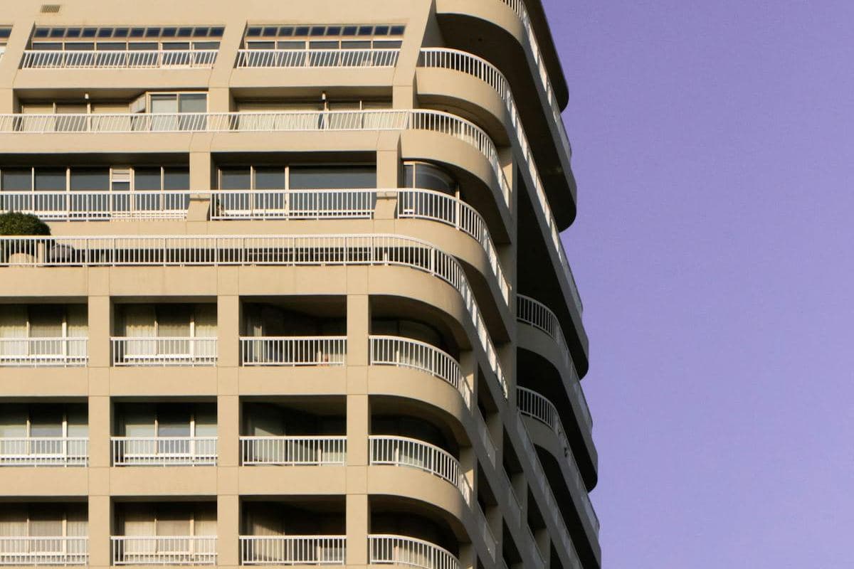 Purpose-built boarding house with balcony access
