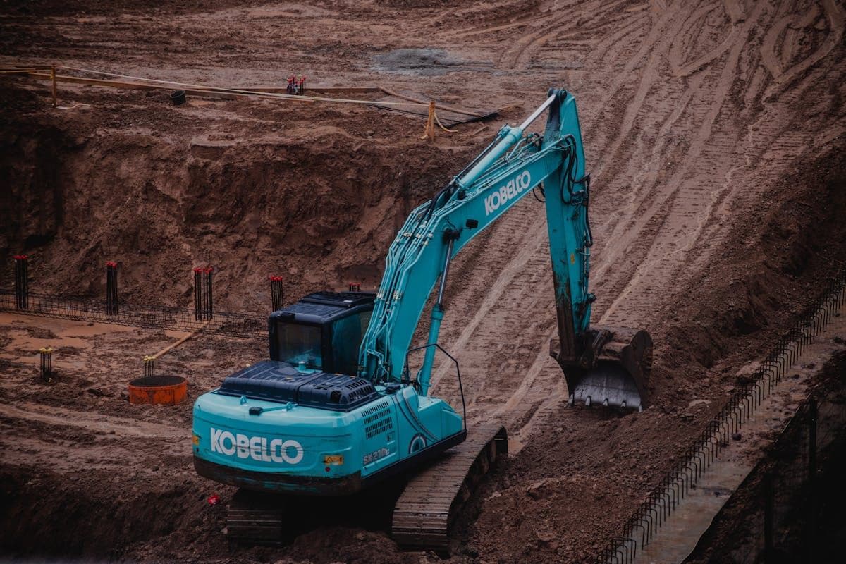 Foundation excavation for residential build