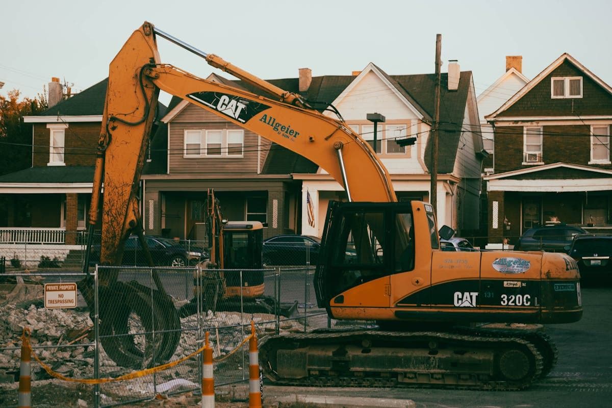 KDR project — excavation and new foundation