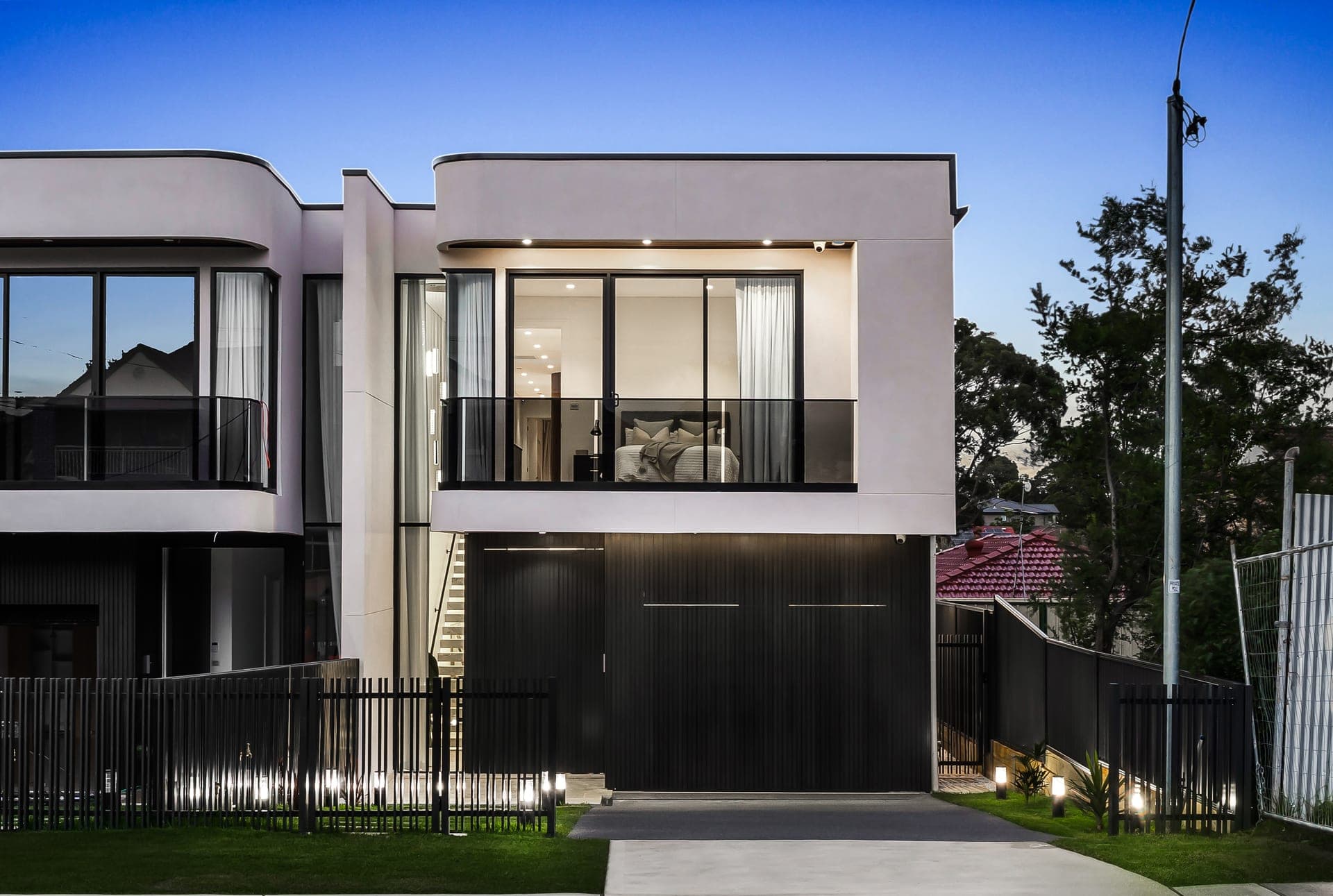 Heritage-zone duplex with sympathetic Federation-style facade